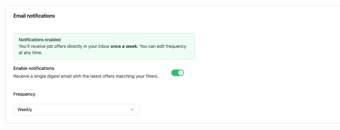 Stay on Track to Your Offer